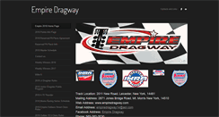 Desktop Screenshot of empiredragway.com